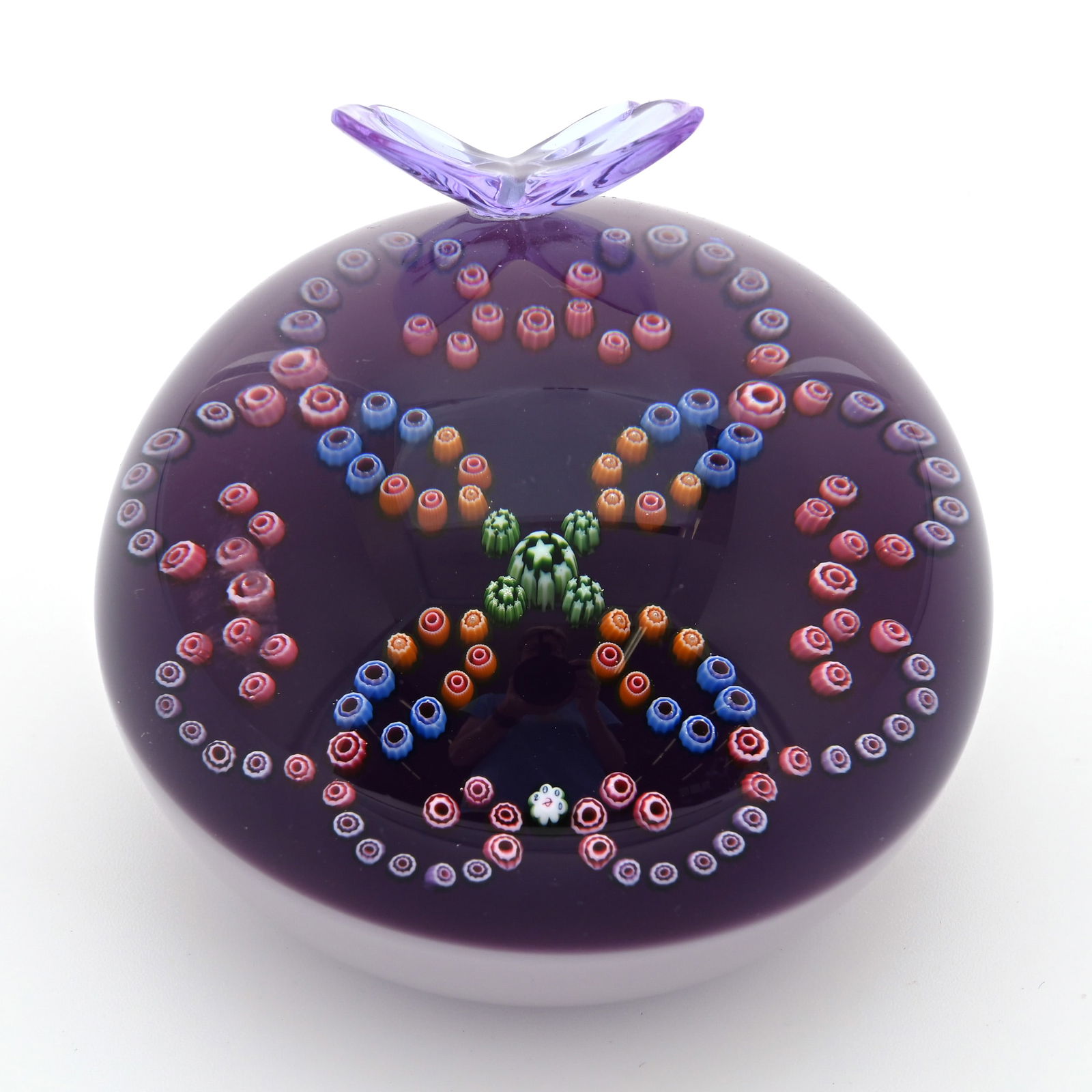 Paperweight Signed Baccarat, Dated 2000 (1 of 3)