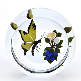 Paperweight, Studio, Signed Trabucco, Dated 1994