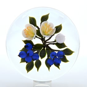 Paperweight, Studio, Signed Trabucco, Dated 1994