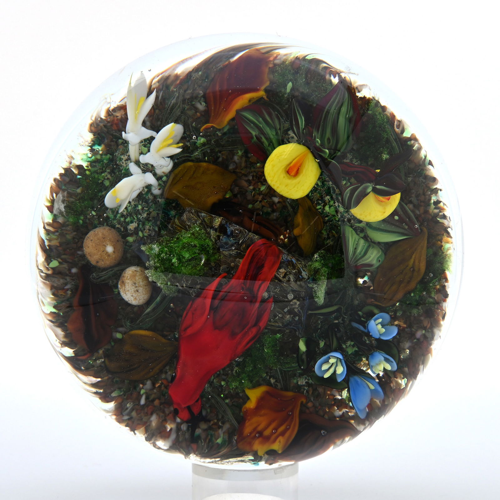 Paperweight, Studio, Signed Rick Ayotte, Dated 2003 (1 of 5)