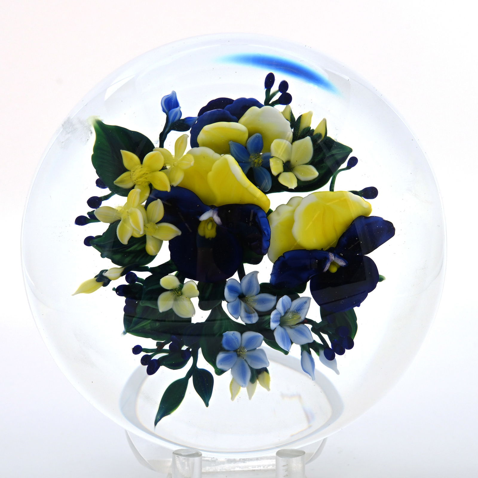 Paperweight Signed Rick Ayotte, Dated 1999 (1 of 4)