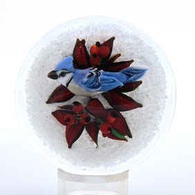 Paperweight Signed Melissa Ayotte M-76, Dated 1999