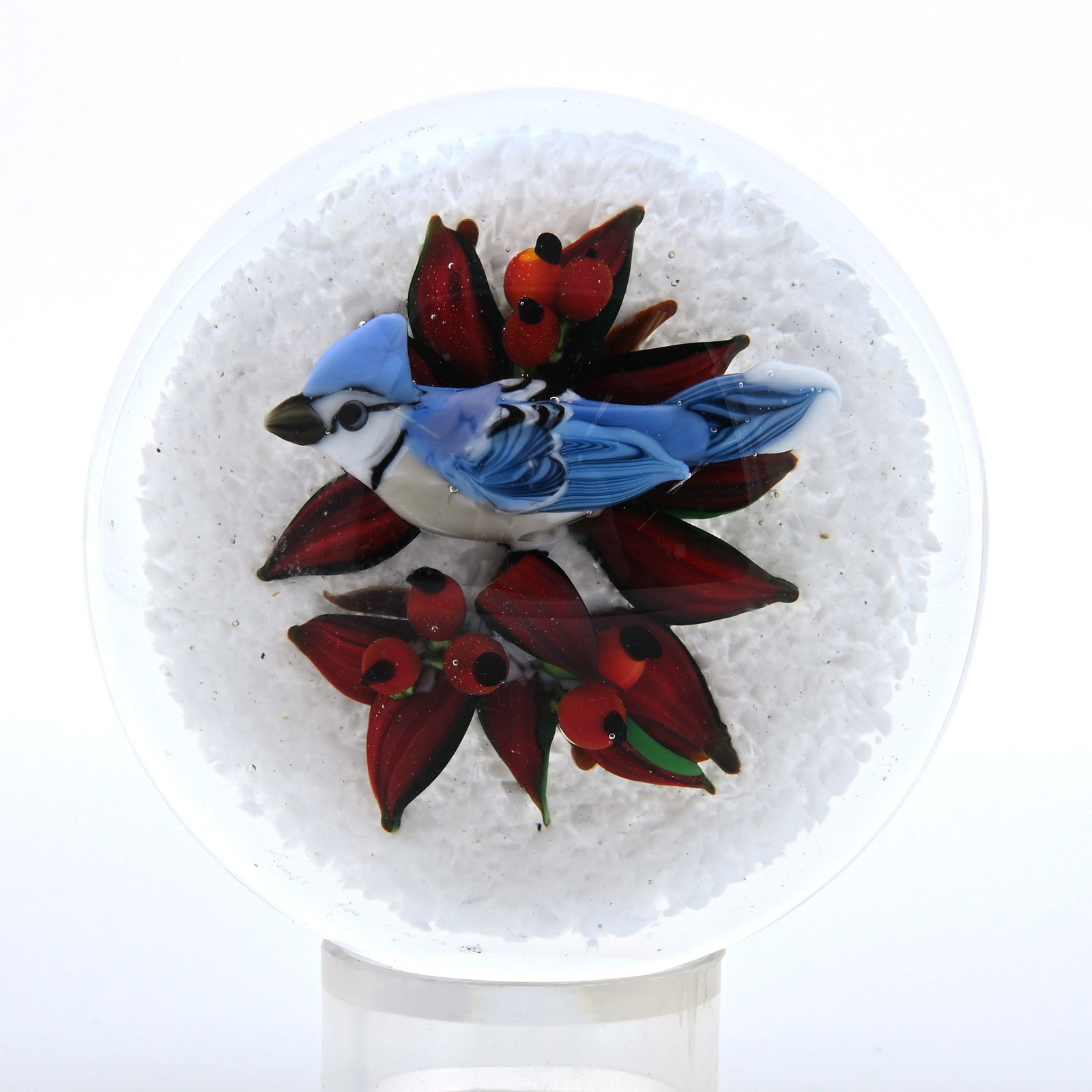 Paperweight Signed Melissa Ayotte M-76, Dated 1999 (1 of 4)