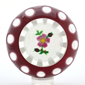 Paperweight Signed Perthshire