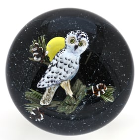 Paperweight, Studio, Signed Rick Ayotte, Dated 1999