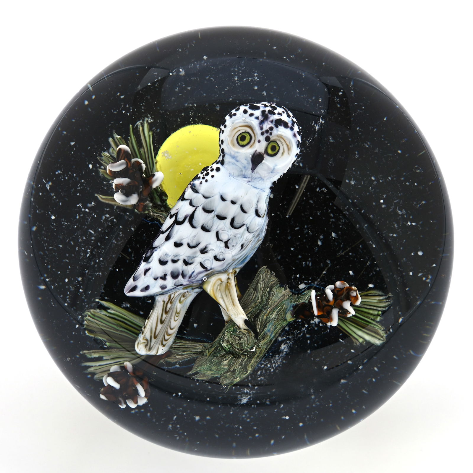 Paperweight, Studio, Signed Rick Ayotte, Dated 1999 (1 of 4)