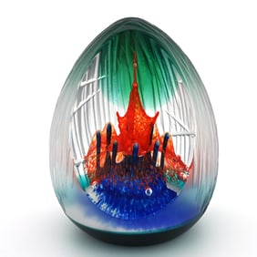 Paperweight, Studio, Signed Caithness