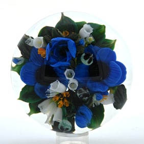 Paperweight, Studio, Signed Rick Ayotte, Dated 2004