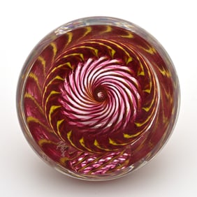 Paperweight, Studio, Artist Signed, Dated 2006
