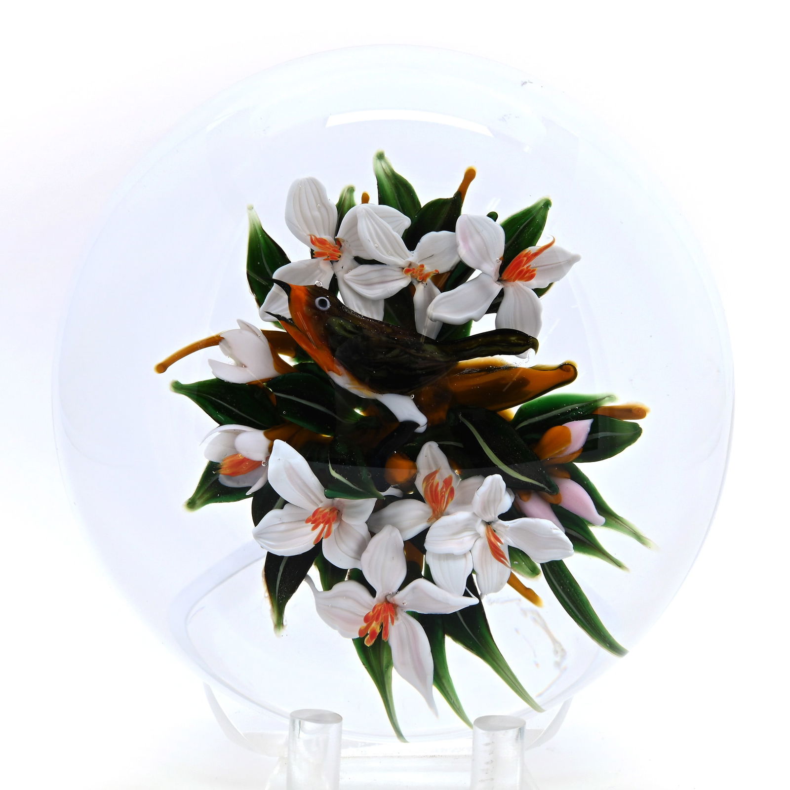 Paperweight, Studio, Signed Rick Ayotte, Dated 1996 (1 of 4)