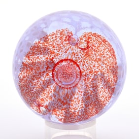 Paperweight Signed Caithness, Dated 2001