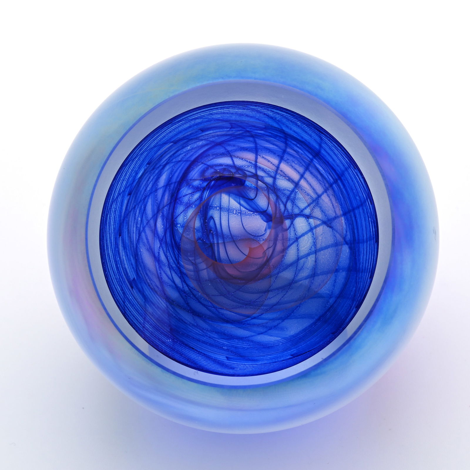 Paperweight Signed Ed Kachurik, Dated 2001 (1 of 3)