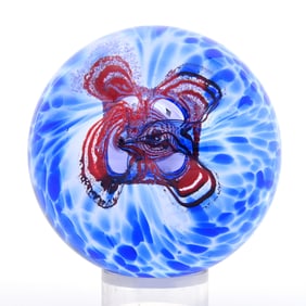 Paperweight Signed Caithness