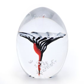 Paperweight Signed Daum France