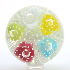 Paperweight, Studio, Signed Joe St. Clair