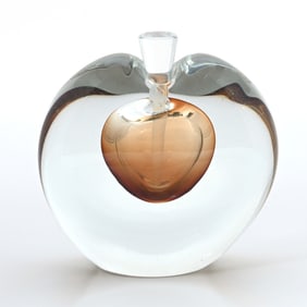 Paperweight Perfume Bottle Signed Vellique