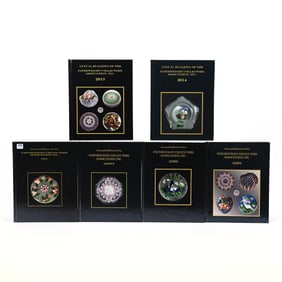 (6) Paperweight Collectors Assn. Annual Bulletins