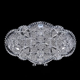 Bread Tray, ABCG, Columbia Pattern By Quaker City