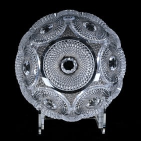 Bowl, ABCG, Rose Diamond Pattern By Meriden