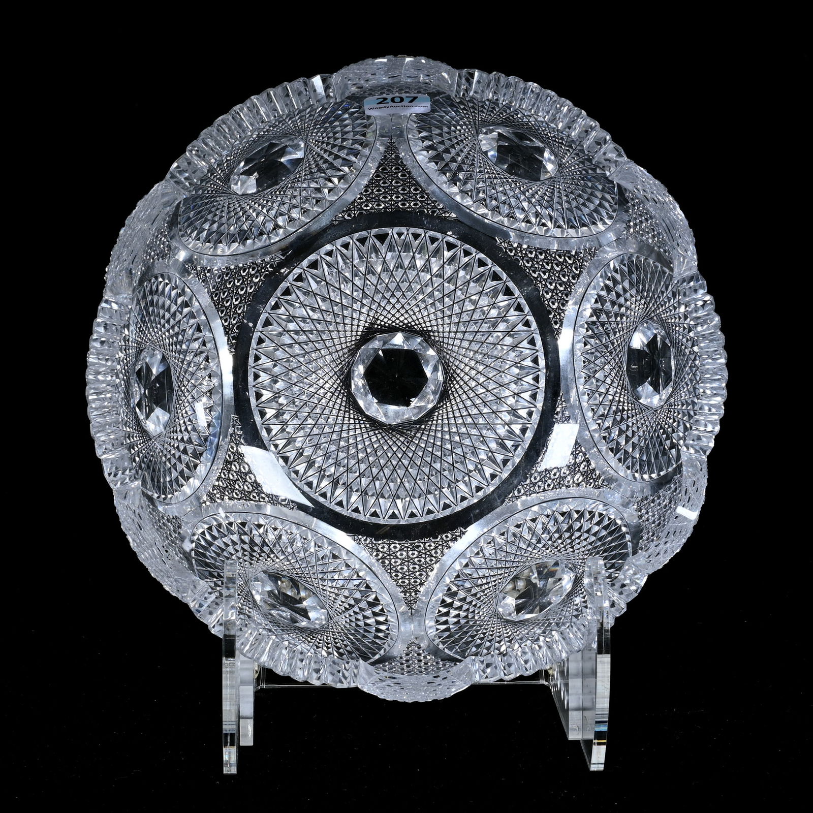 Bowl, ABCG, Rose Diamond Pattern By Meriden (1 of 3)