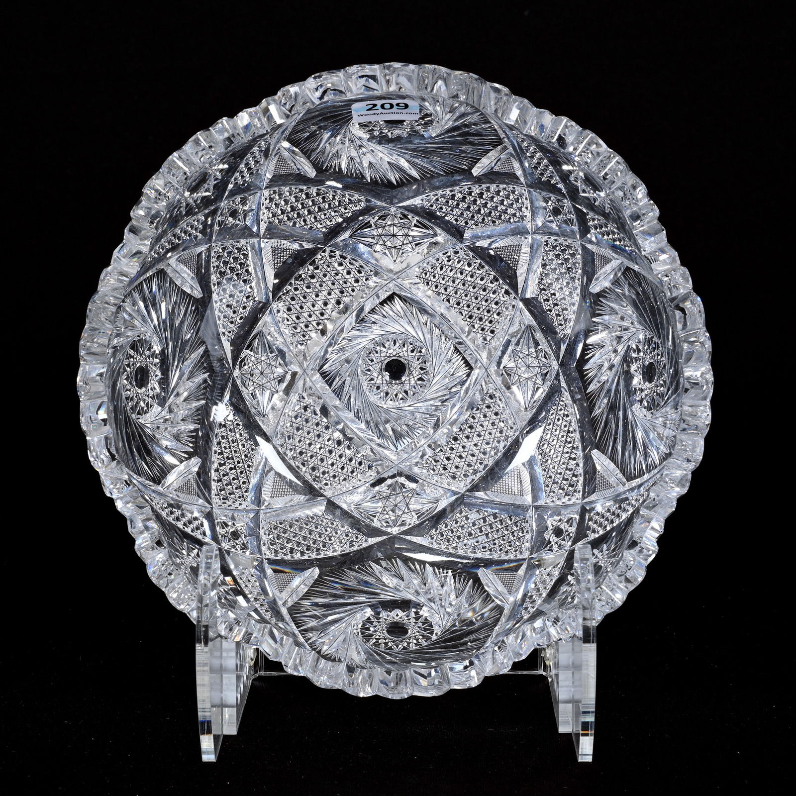 Bowl, American Brilliant Cut Glass (1 of 3)