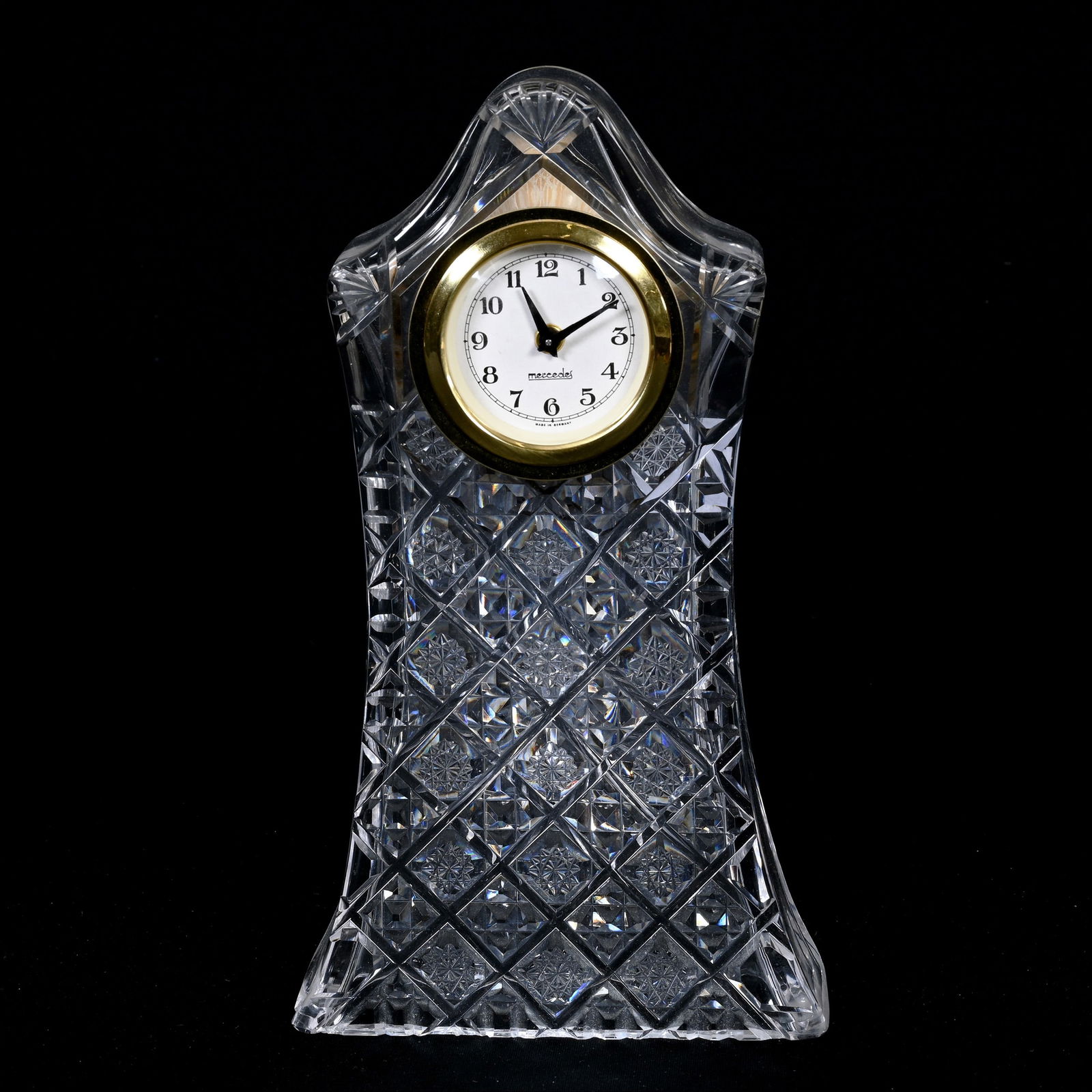 Clock, American Brilliant Cut Glass (1 of 4)