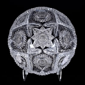 Bowl, ABCG, Signed Libbey Neola Pattern