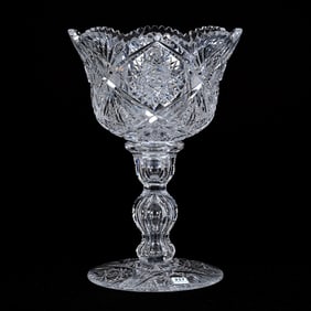 Pedestal Fruit Bowl, Two Part, ABCG