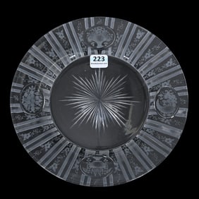 Luncheon Plate, ABCG, Millicent Pattern By Hawkes