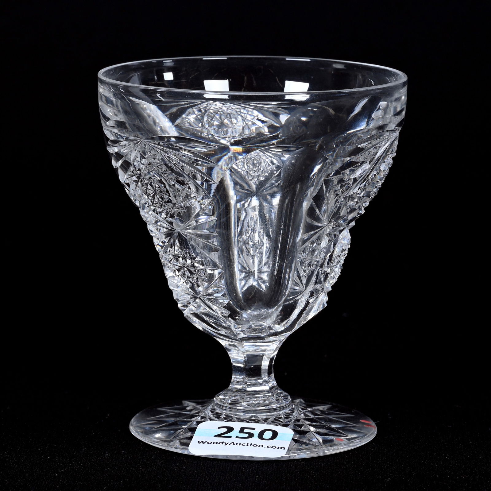 Pedestal Punch Cup, ABCG, Signed Hawkes (1 of 3)