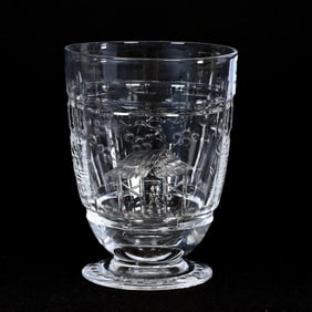 Tumbler, Brilliant Period Cut Glass, Signed Webb