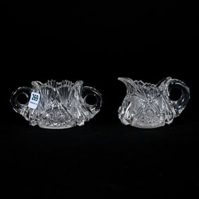 Miniature Creamer & Sugar, ABCG