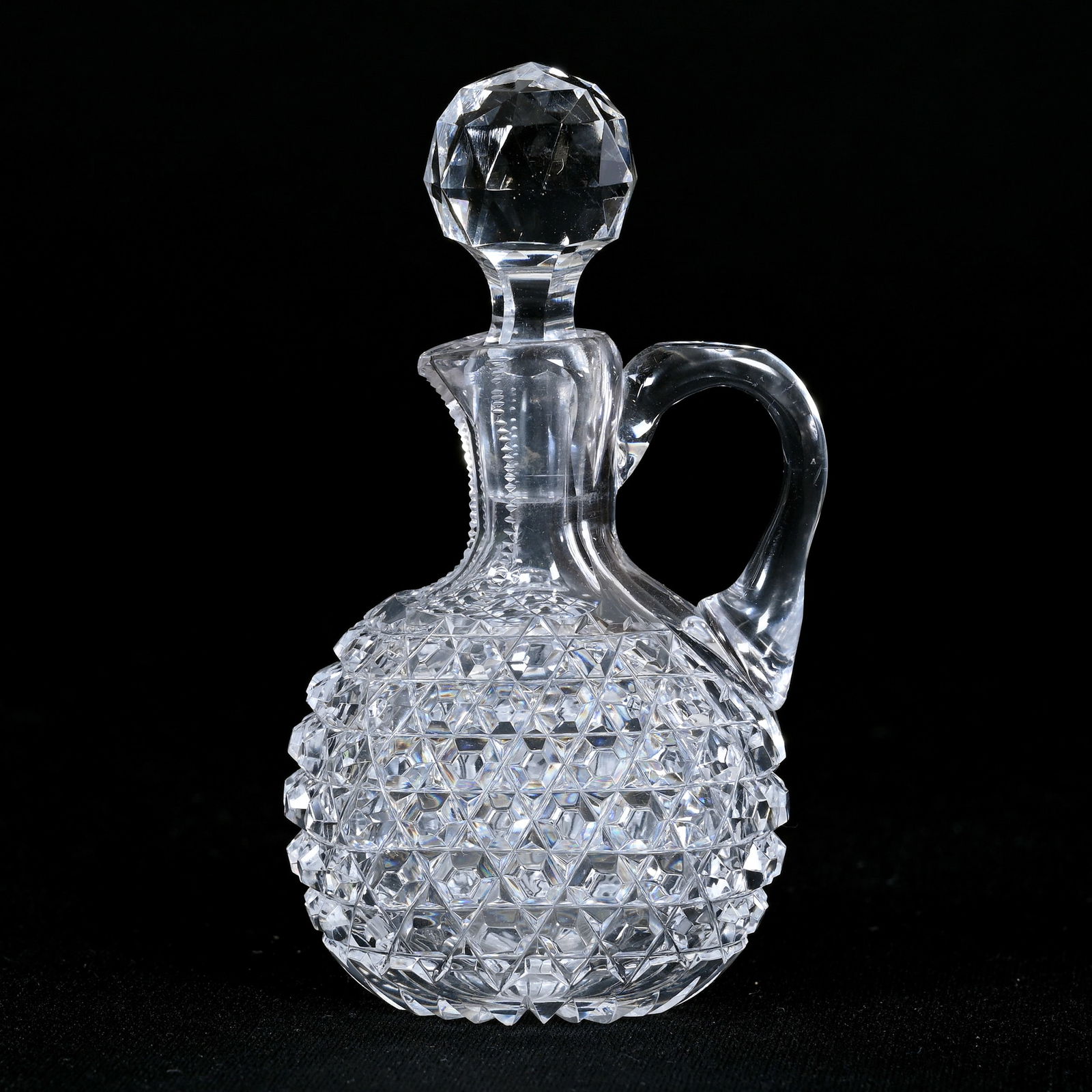 Miniature Decanter, American Brilliant Cut Glass (1 of 3)