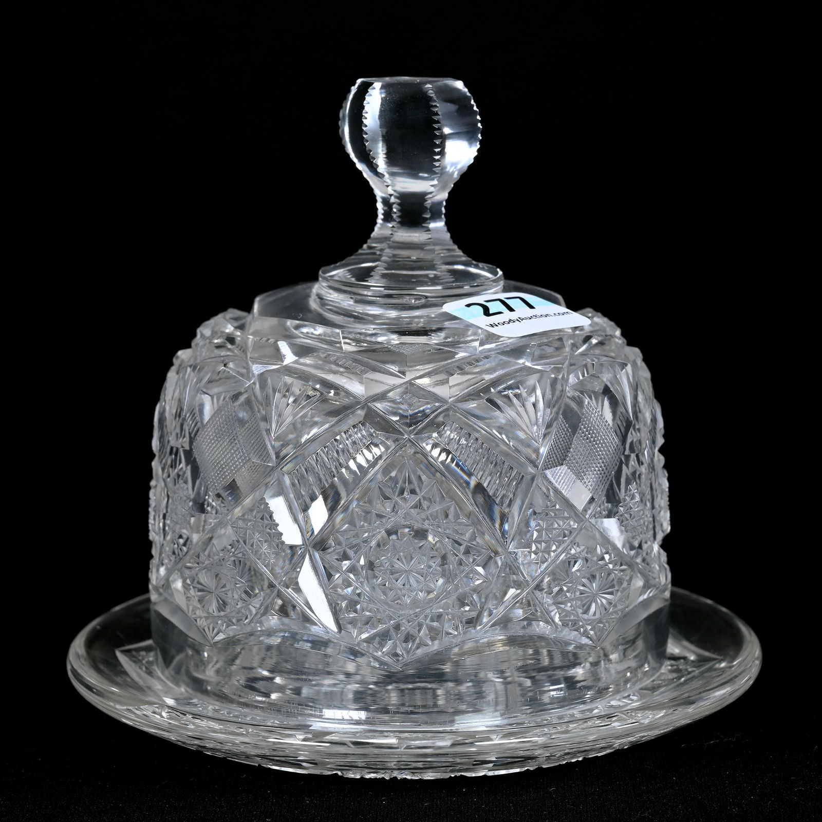 Small Covered Butterdish, ABCG (1 of 3)