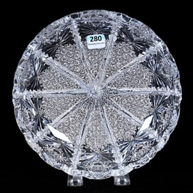 Low Bowl, ABCG, Signed Hawkes Napoleon Pattern