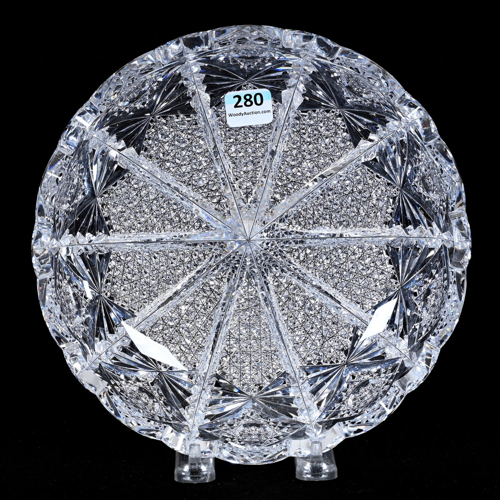 Low Bowl, ABCG, Signed Hawkes Napoleon Pattern (1 of 3)