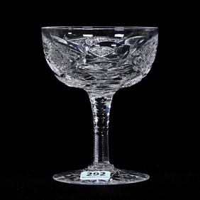 Champagne Stem, ABCG, Signed Hawkes Queens