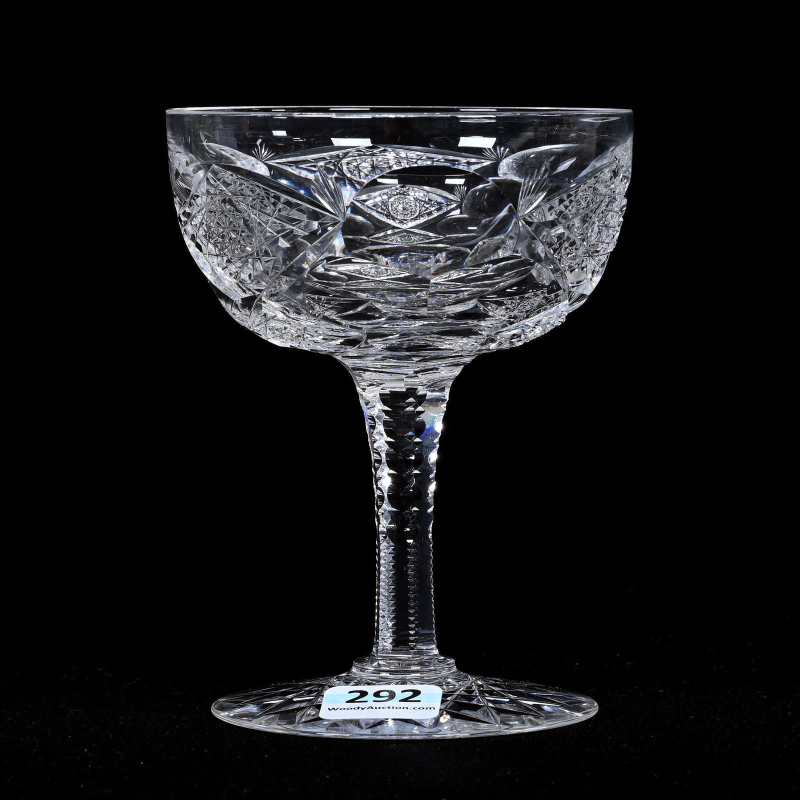 Champagne Stem, ABCG, Signed Hawkes Queens (1 of 3)