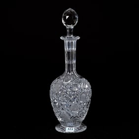 Decanter, American Brilliant Cut Glass