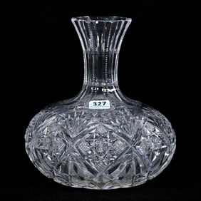 Water Carafe, ABCG, Marlboro Pattern By Dorflinger
