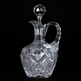 Decanter, American Brilliant Cut Glass
