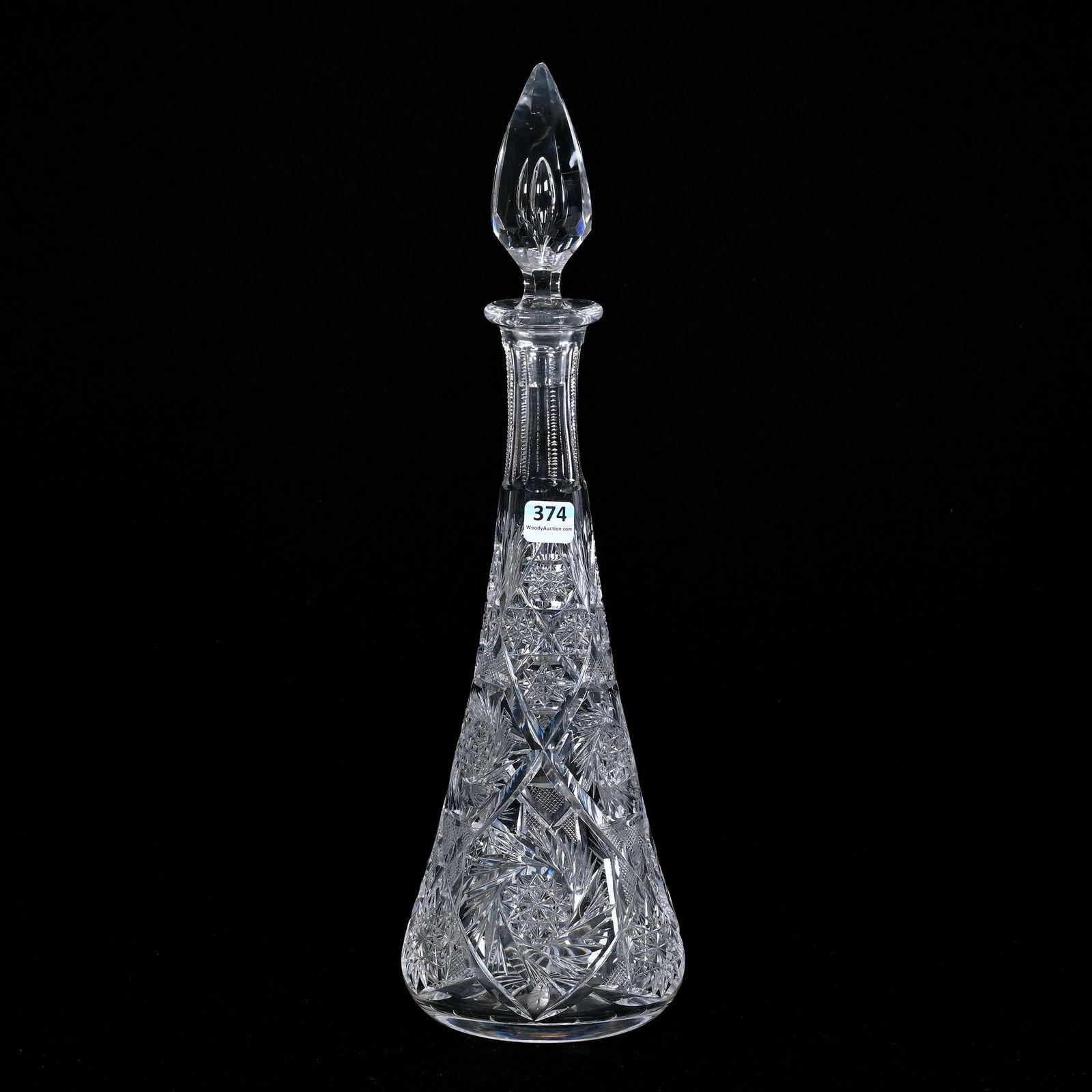 Decanter, ABCG, Pyramid Shape (1 of 3)