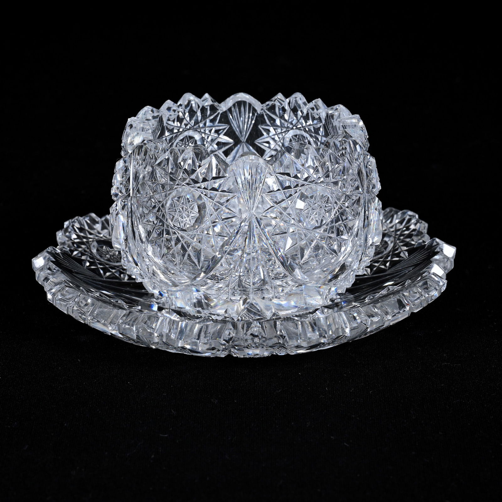 Roman Punch Cup/Underplate, ABCG, Kimberly By Libbey (1 of 3)