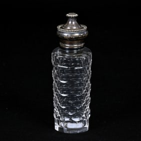 Talc Jar, American Brilliant Cut Glass