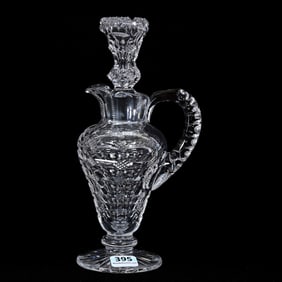 Pedestal Cruet, ABCG, Savoy Pattern By Pairpoint