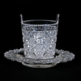 Miniature Champagne Bucket/Underplate, ABCG