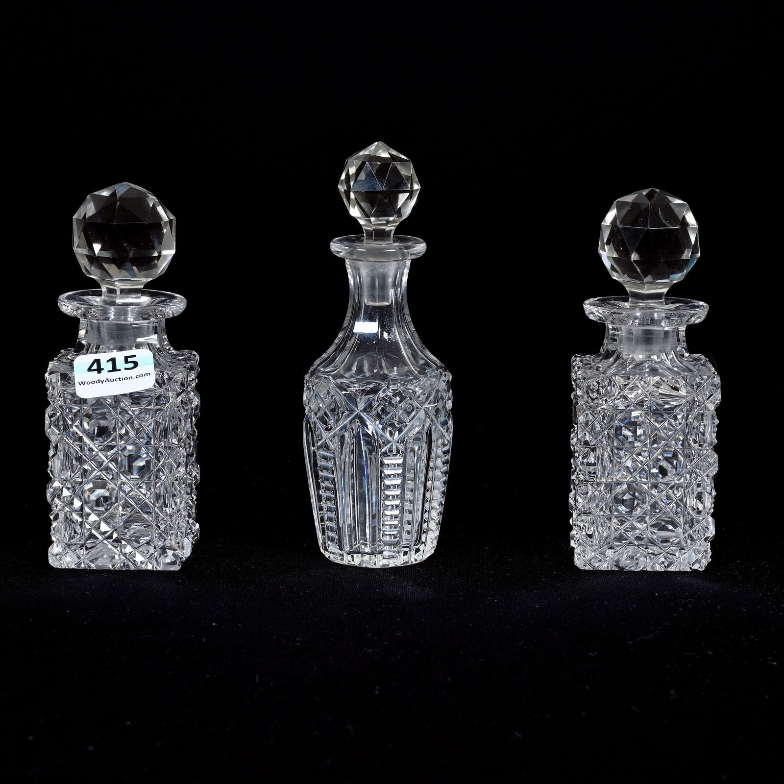 (3) Miniature Cologne Bottles, BPCG (1 of 4)