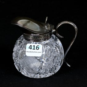 Syrup Pitcher, ABCG, Imperial Pattern By Straus