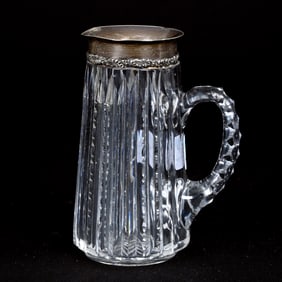 Miniature Tankard, ABCG, Sterling Silver Rim