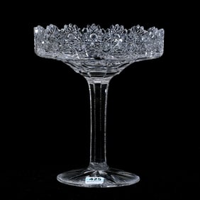 Compote, American Brilliant Cut Glass